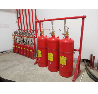 Hồng Không mùi Hfc227ea FM200 Hệ thống ức chế khí an toàn cao thân thiện với môi trường