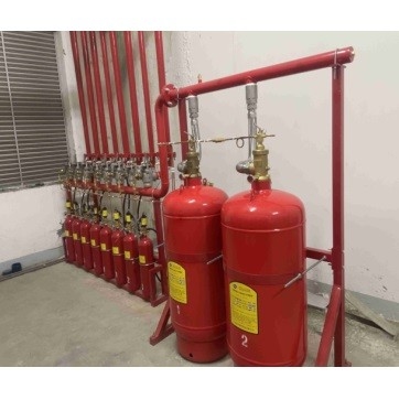 Hệ thống mạng ống không mùi FM200 Chất làm sạch HFC227ea Hệ thống dập lửa