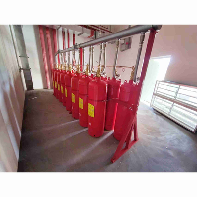Clean Agent FM200 Hệ thống mạng ống dẫn cho vùng duy nhất tối đa 3600M3