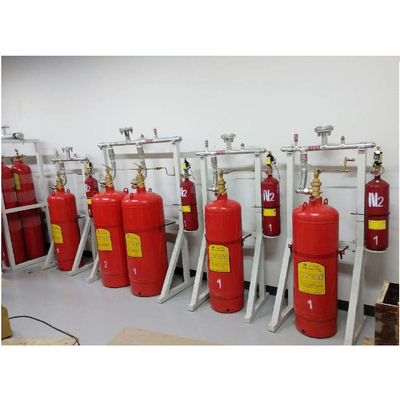 Thép hàn / liền mạch Fm200 xi lanh lưu trữ khí 120L xi lanh máy chữa cháy