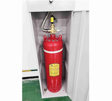Heptafluoropropane Fm200 hệ thống chữa cháy kiểm soát vùng đơn với xi lanh 90L