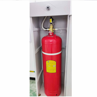 Hệ thống dập lửa tủ màu đỏ FM200 Đối với mức độ bảo vệ cháy A B C