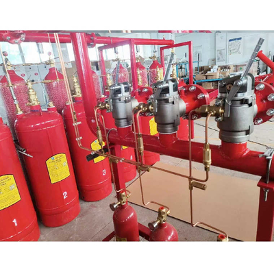 Hfc227ea Hệ thống dập lửa xi lanh 4.2mpa / 5.6mpa Quản lý khu vực tùy chọn