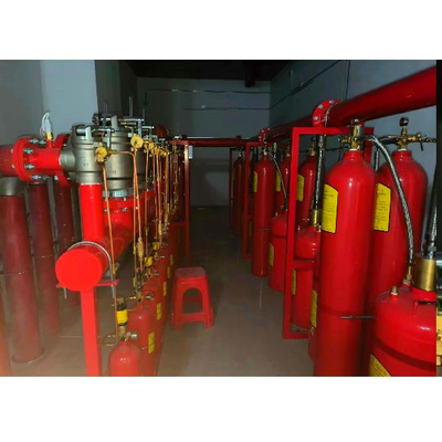 Hệ thống dập lửa FM200 nhẹ 5.6Mpa Hệ thống mạng đường ống bảo trì thấp