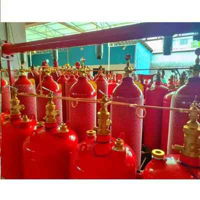 Thiết bị phòng cháy bằng heptafluoropropane FM200 Hệ thống mạng ống