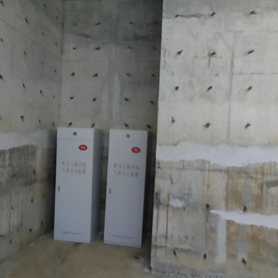 FM200 Hệ thống chữa cháy tủ 120L Capacity Enclosed Flooding DC 24V 1.5A
