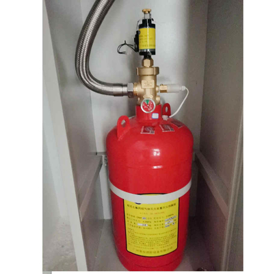 Hệ thống tủ màu đỏ FM200 Dễ lắp đặt để bảo vệ cháy trong nhu cầu công nghiệp