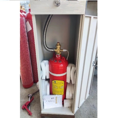Hệ thống tủ màu đỏ FM200 Dễ lắp đặt để bảo vệ cháy trong nhu cầu công nghiệp