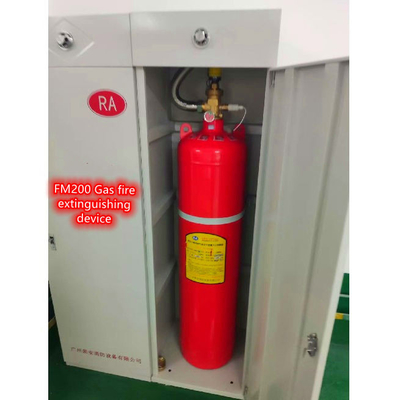 Hfc227ea FM200 hệ thống tủ toàn bộ nước lụt chất tẩy rửa Máy dập lửa