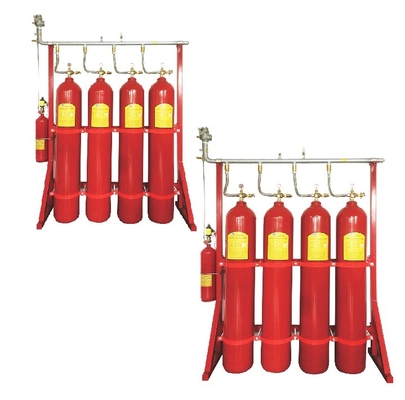 Không độc IG541 Hệ thống dập lửa 20MPa Hệ thống dập lửa hỗn hợp không màu