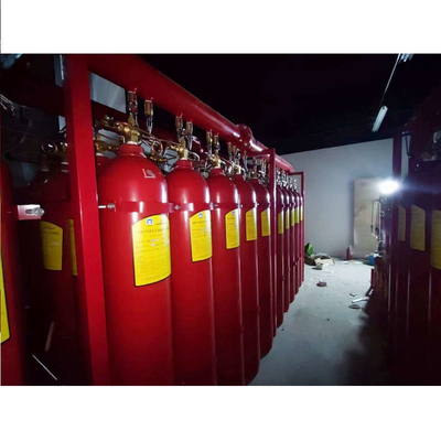 Hệ thống chữa cháy không cháy IG541 khí với nitrogen, argon và CO2