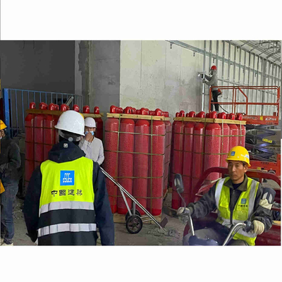 Heptafluoropropane IG541 Hệ thống dập lửa 15MPa Hệ thống dập lửa khí trơ