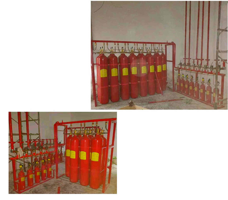Hệ thống dập lửa khí hỗn hợp hiệu quả cao có thể được sử dụng trong các nơi có nhân viên