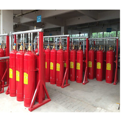 Hệ thống dập lửa khí 120L Đỏ Fm200 Dập lửa tự động