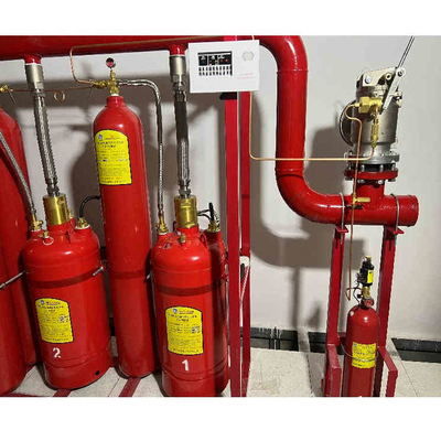 4.2MPa Đỏ FM200 Hệ thống dập lửa bằng khí tự động Không màu