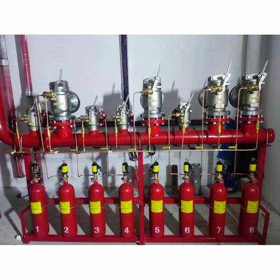 FM200 Hệ thống dập lửa Heptachloropropane Máy dập lửa đa vùng