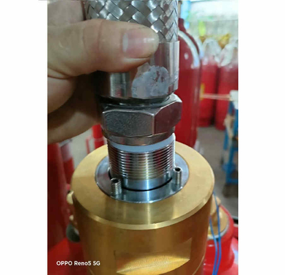 5.6 Bar / 4.2 Bar FM200 Hệ thống dòng chảy piston Hệ thống dập lửa đường ống