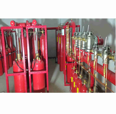 Hệ thống dòng chảy piston không mùi FM200 Hệ thống dập lửa khí cho nhiều phòng