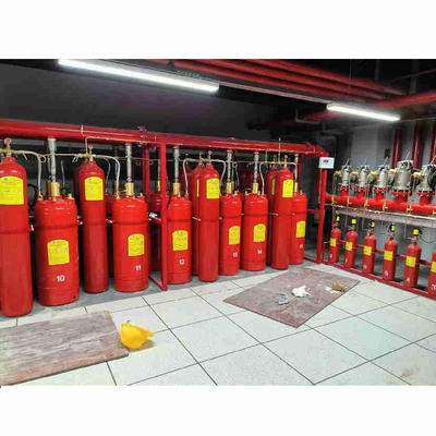 An toàn cao HFC-227ea FM200 Hệ thống dòng chảy piston Hệ thống nén khí Hệ thống đường ống