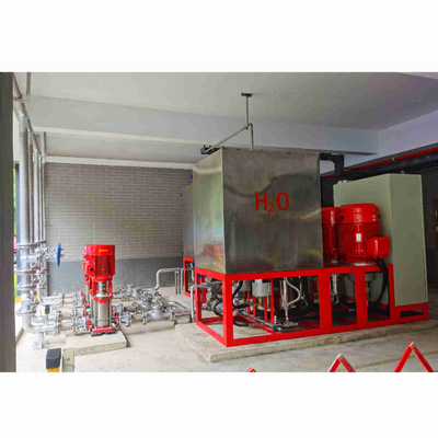 Hệ thống chữa cháy sương mù nước điều khiển từ xa không độc hại và vô hại cho nhân viên