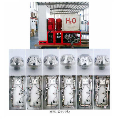 Hệ thống dập lửa ngoài trời sương mù nước làm mát Dập tắt ABC Hệ thống dập lửa